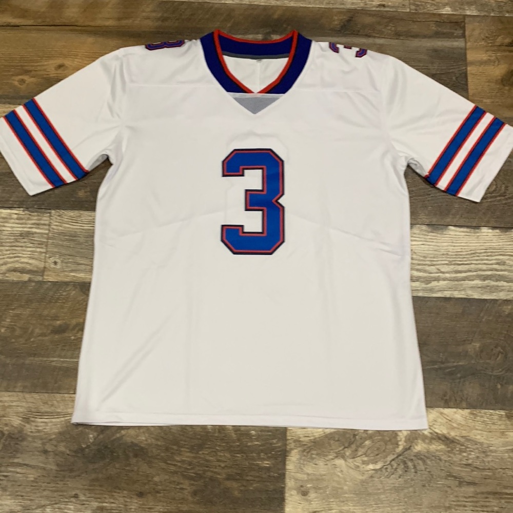 Buffalo bills NFL Damar Hamlin # 3 jersey stitched size 2 XL unknown Brand